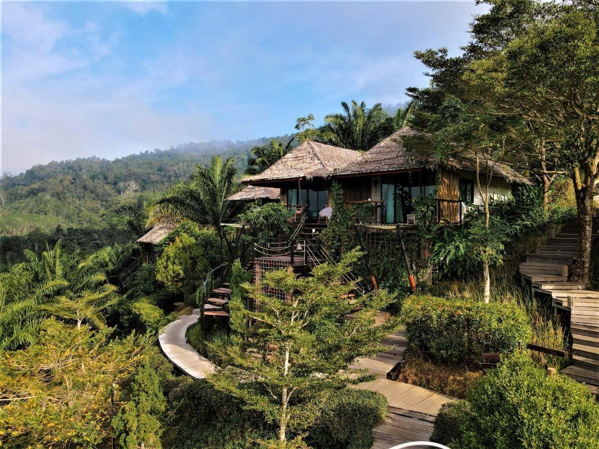 מלון Khao Sok National Park Khao Sok Boutique Camping - Exotic Cliff Camping מראה חיצוני תמונה