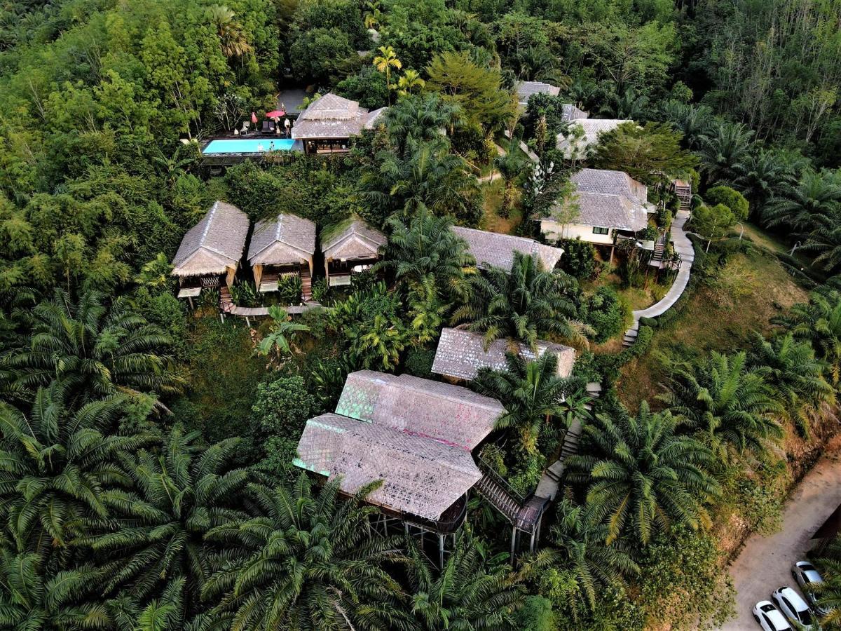 מלון Khao Sok National Park Khao Sok Boutique Camping - Exotic Cliff Camping מראה חיצוני תמונה
