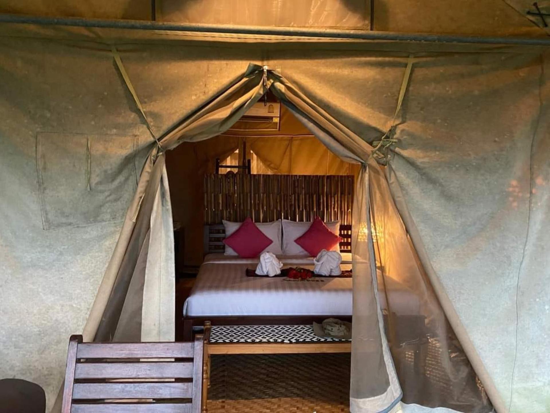 מלון Khao Sok National Park Khao Sok Boutique Camping - Exotic Cliff Camping מראה חיצוני תמונה