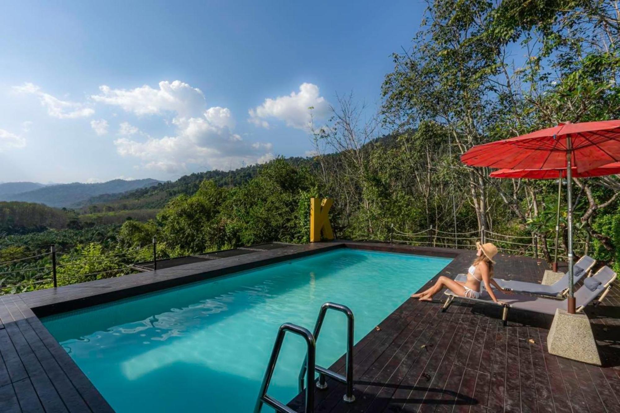 מלון Khao Sok National Park Khao Sok Boutique Camping - Exotic Cliff Camping מראה חיצוני תמונה